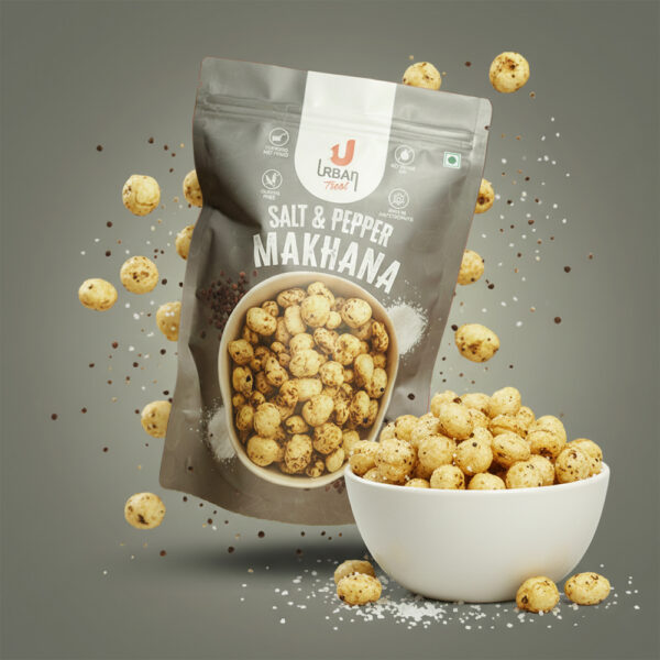 Salted & Pepper ( Roasted Makhana )