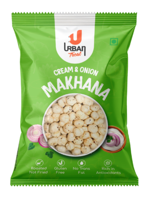 Cream and Onion ( Roasted Makhana )
