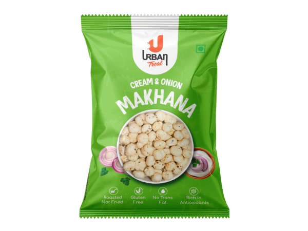 Cream and Onion ( Roasted Makhana )