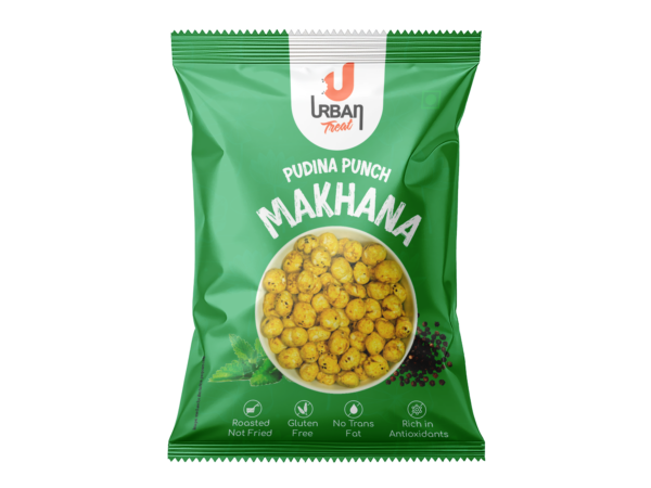 Pudina Punch ( Roasted Makhana )